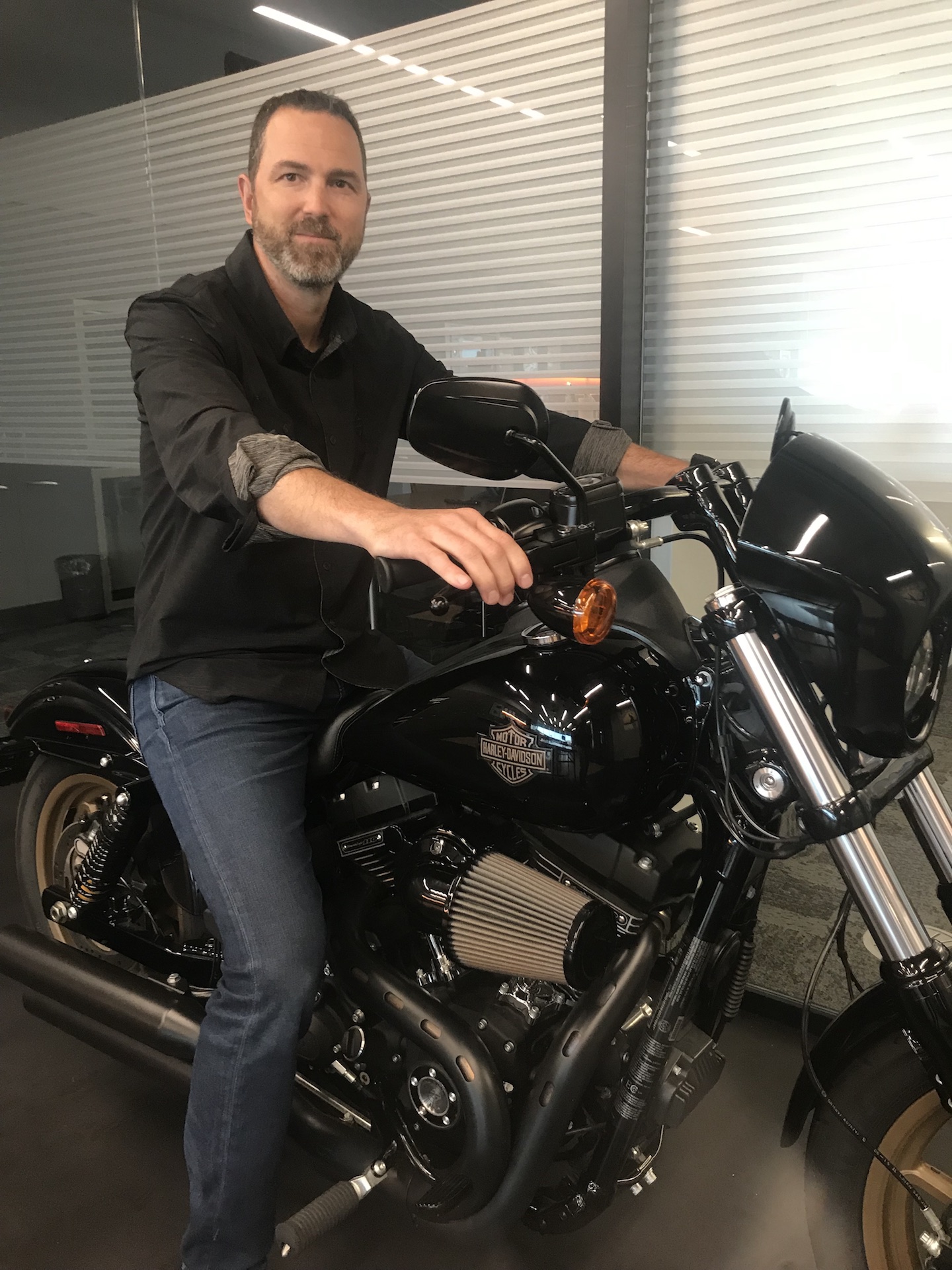 Harley Davidson Canada Managing Director Scott Winhold